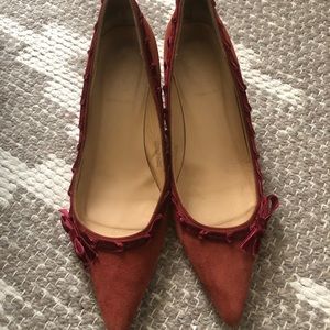 J. Crew kitten heel pumps size 9.